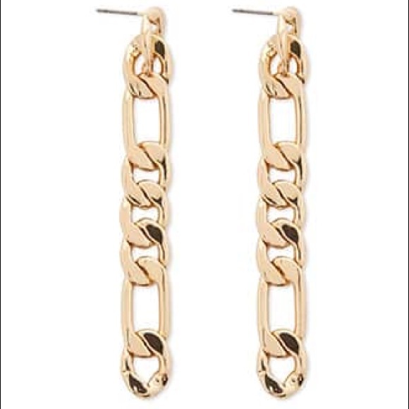 [f21] • [chain drop earrings] - Picture 2 of 2